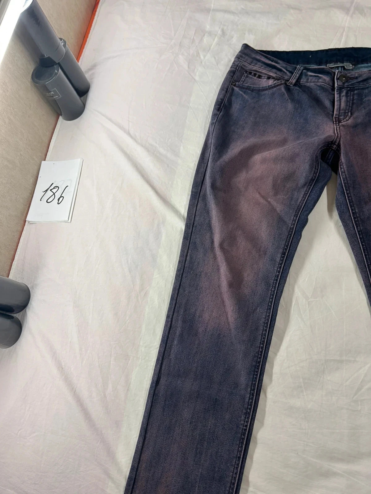 Jean skinny violet Lila K Woman – photo 3
